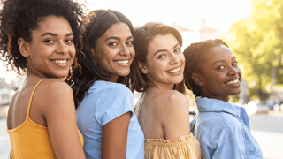 Group of female friends