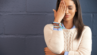 Woman wearing bracelets
