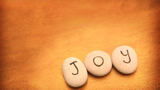 The word "joy"