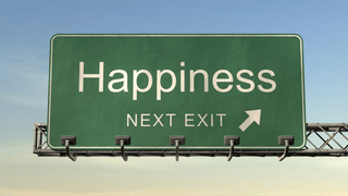 Happiness sign