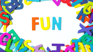 The word FUN