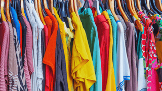 Colorful clothing