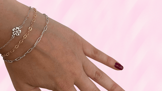 Lake Geneva permanent bracelet from Bonded by Gigi