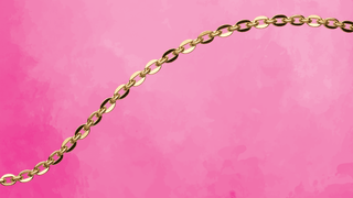 Gold permanent jewelry chain