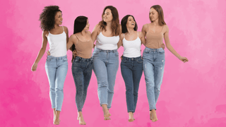 Group of young women friends