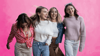 Group of young women