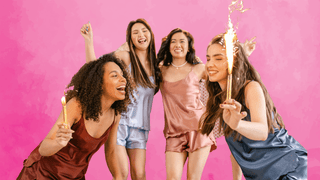 Women celebrating