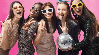 women on a bachelorette party