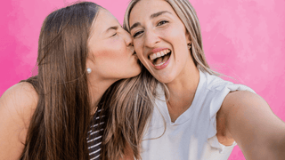 Women posing for a photo