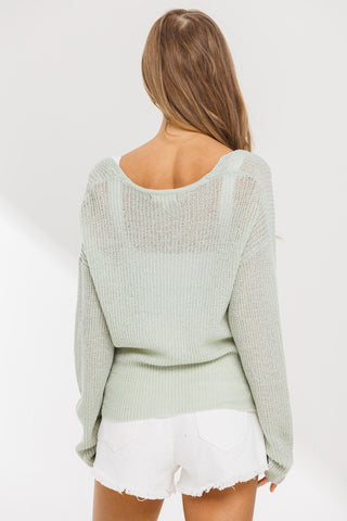 Soft Embrace Wrap Top