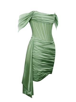 Satin Empress Corset Dress