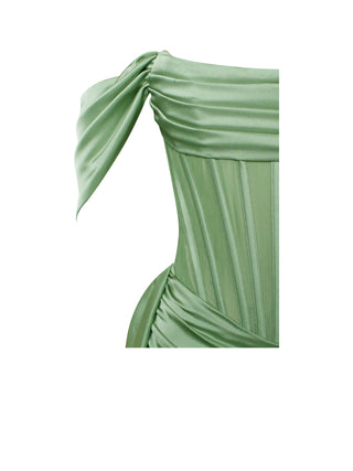 Satin Empress Corset Dress