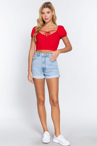 Sweetheart Tie-Top