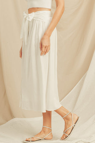 Easy Elegance Tie Skirt