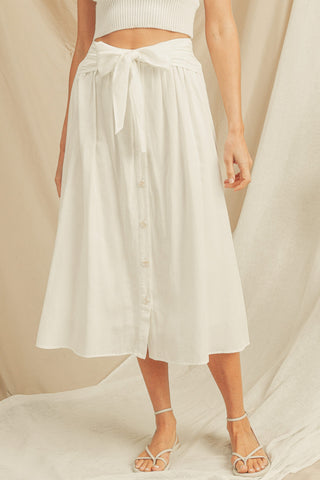 Easy Elegance Tie Skirt