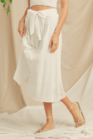 Easy Elegance Tie Skirt