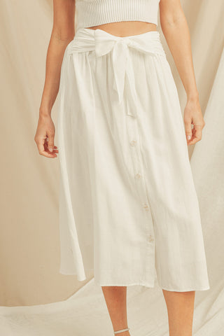 Easy Elegance Tie Skirt