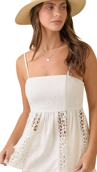 Daydream Eyelet Top