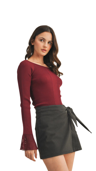 Sweet Escape Off-Shoulder Top