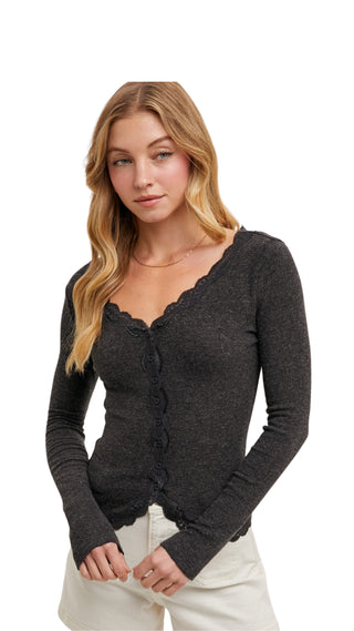 Text Me Later Cardigan
