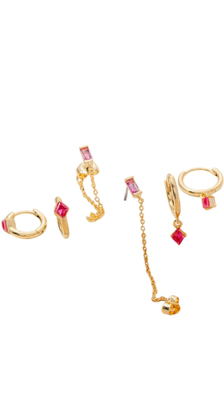 Bubblegum Bling Earring Set