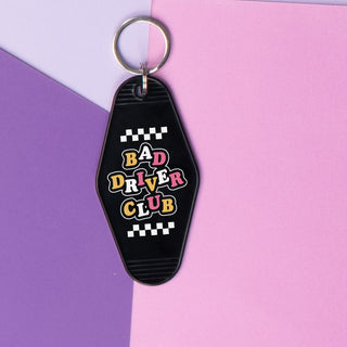 Bad Driver Club Keychain
