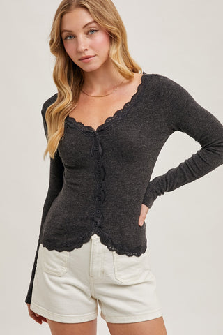 Text Me Later Cardigan