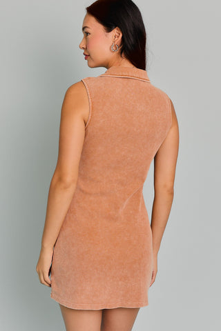 Carefree Button Dress