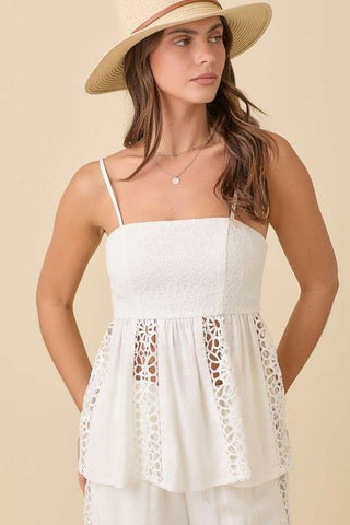 Daydream Eyelet Top