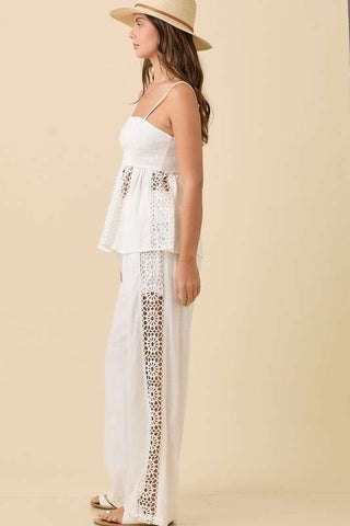 Daydream Eyelet Top