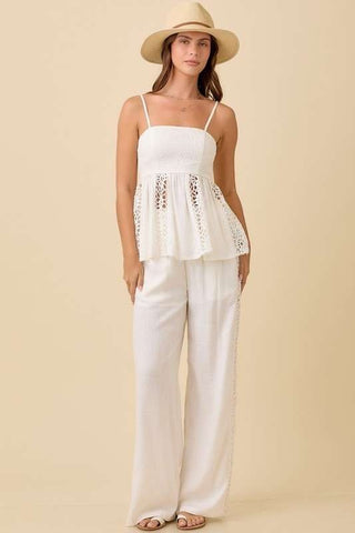 Daydream Eyelet Top