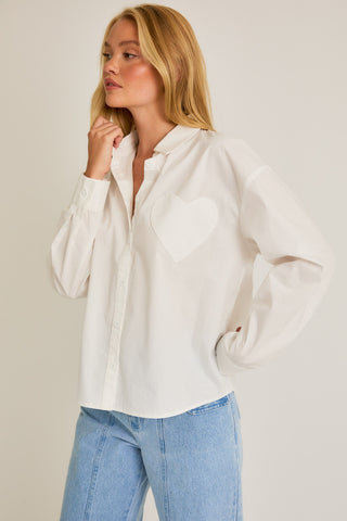 Love Note Button-Up