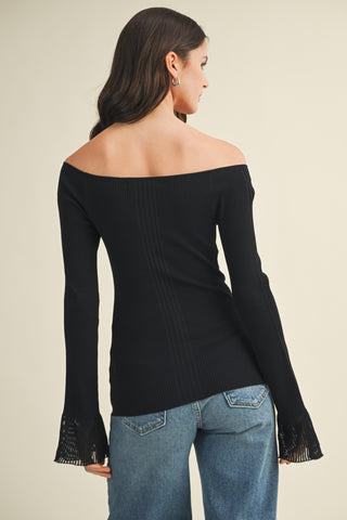 Sweet Escape Off-Shoulder Top