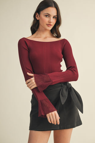 Sweet Escape Off-Shoulder Top
