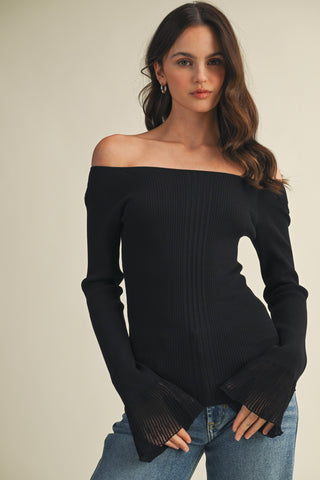 Sweet Escape Off-Shoulder Top
