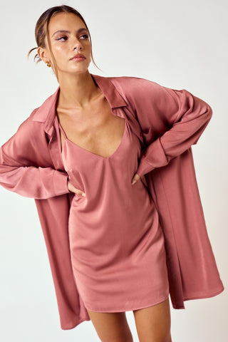 Double-Take Dress & Shirt Set