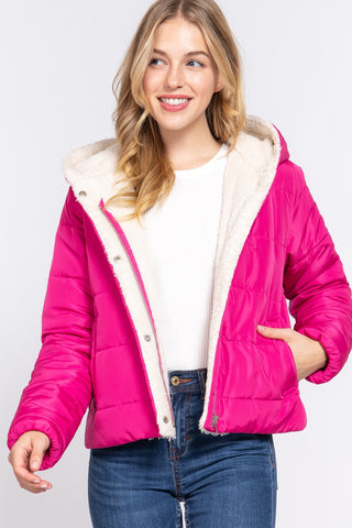 Electric Pink Puffer
