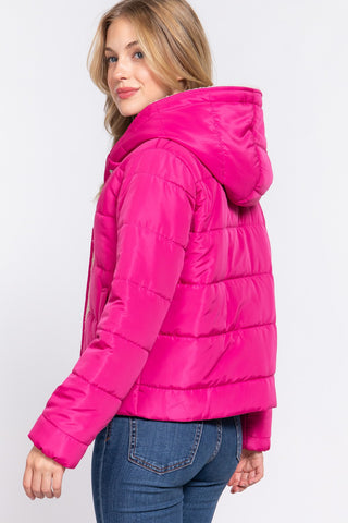 Electric Pink Puffer