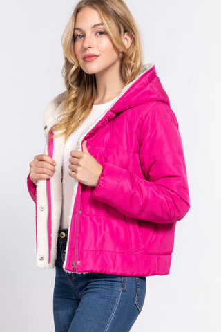 Electric Pink Puffer