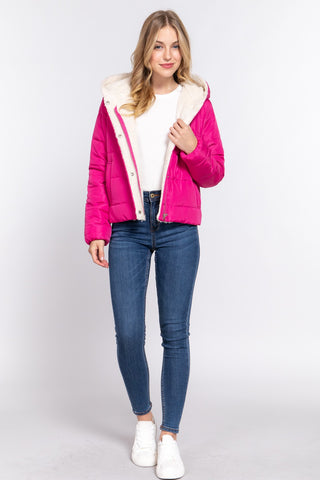 Electric Pink Puffer