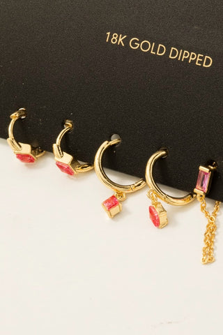 Bubblegum Bling Earring Set