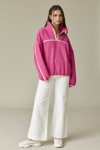 Plush Escape Pink Pullover