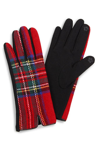 Plaid cutie gloves