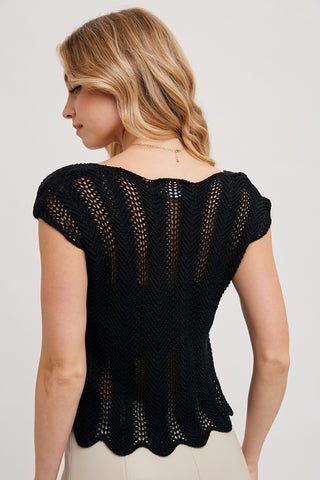 Hot Take Knit Top