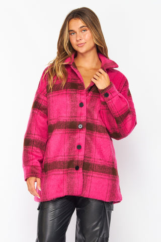Flannel Flair Oversized Shacket