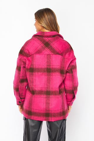 Flannel Flair Oversized Shacket