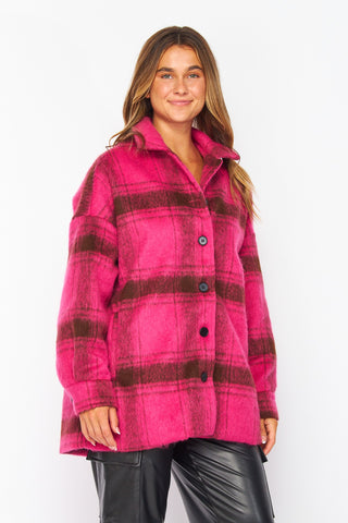 Flannel Flair Oversized Shacket