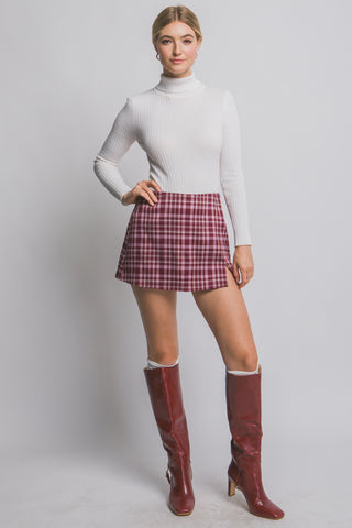 Pop Quiz Mini Skort
