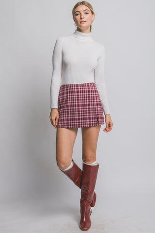 Pop Quiz Mini Skort